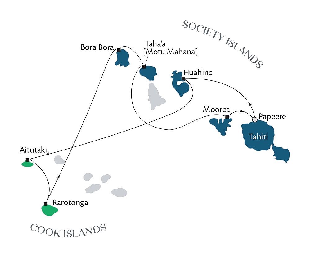 Cook Islands & Society Islands